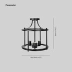 Carnelara Metal Ceiling Light-Moonnatur