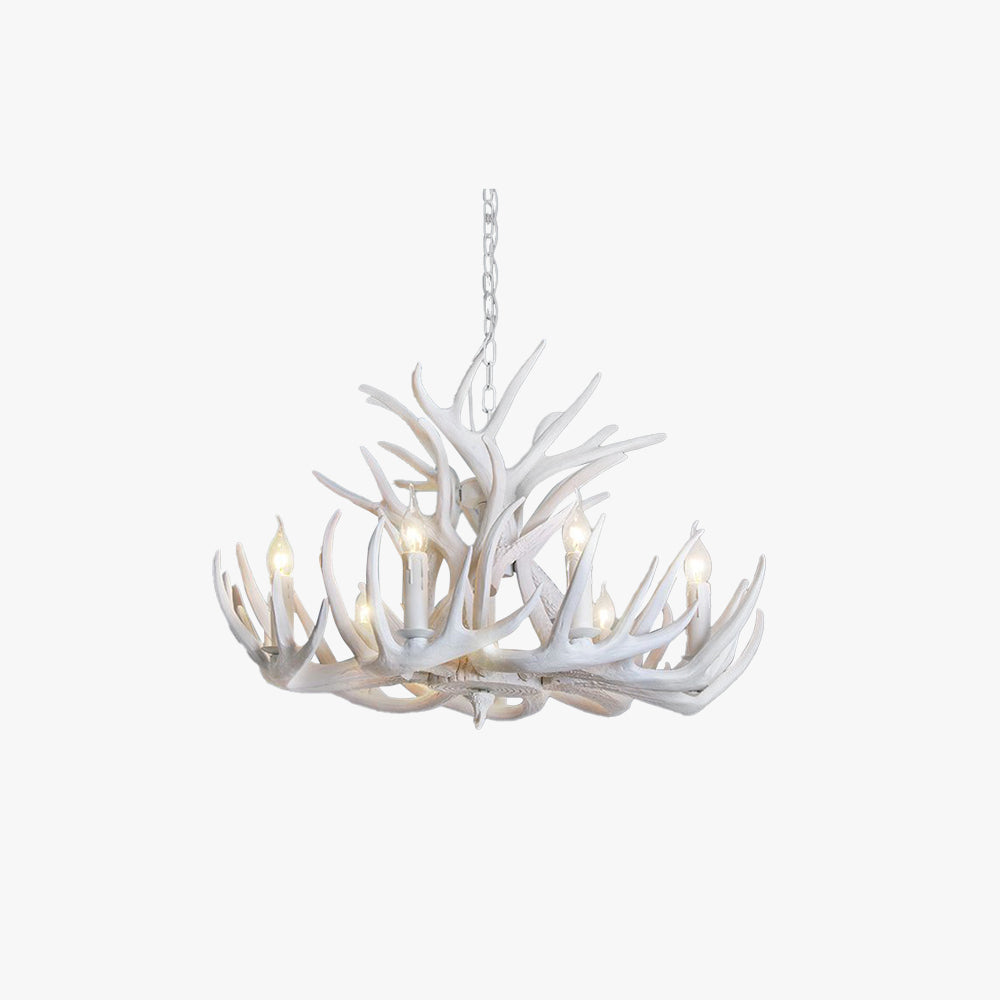 Rildenmere Resin Chandelier-Moonnatur