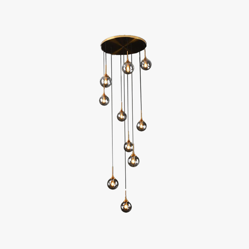 Pardenara Glass Chandelier-Moonnatur