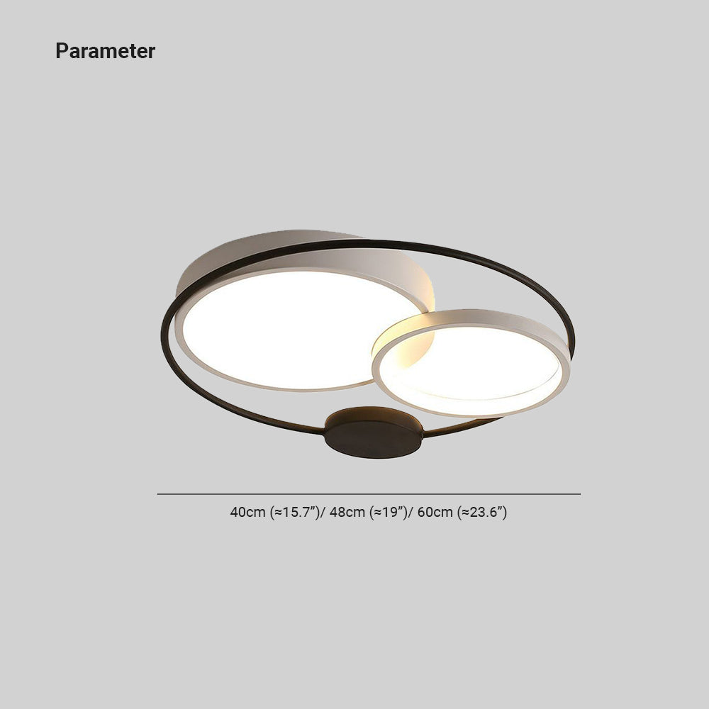 Ivrenelia Acrylic Ceiling Light-Moonnatur
