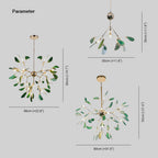 Dunselholm Agate Chandelier-Moonnatur