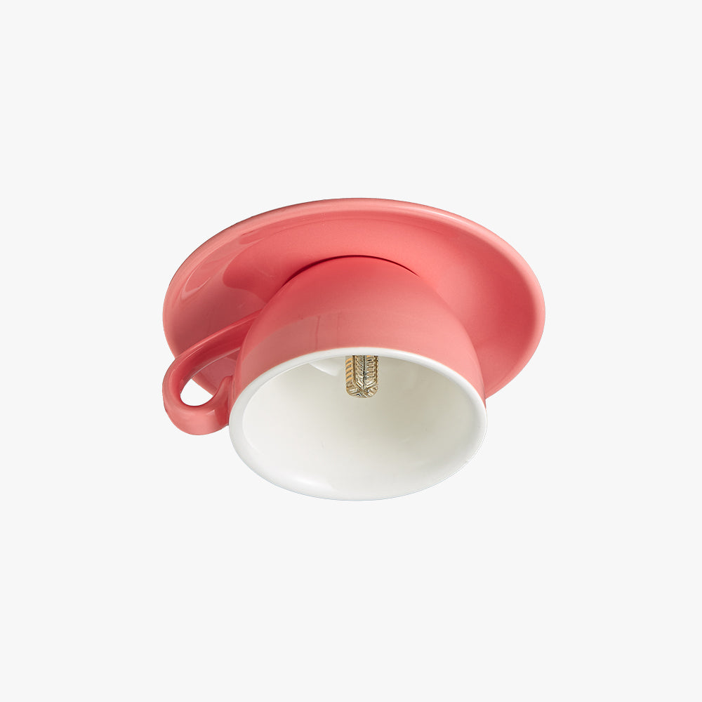 Laderelle Ceramic Ceiling Light-Moonnatur