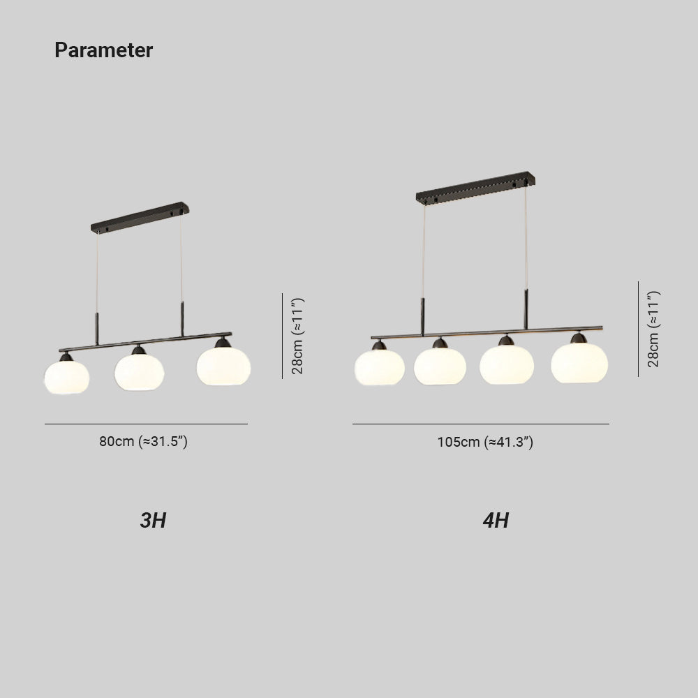 Yarreliel Glass Pendant Light-Moonnatur