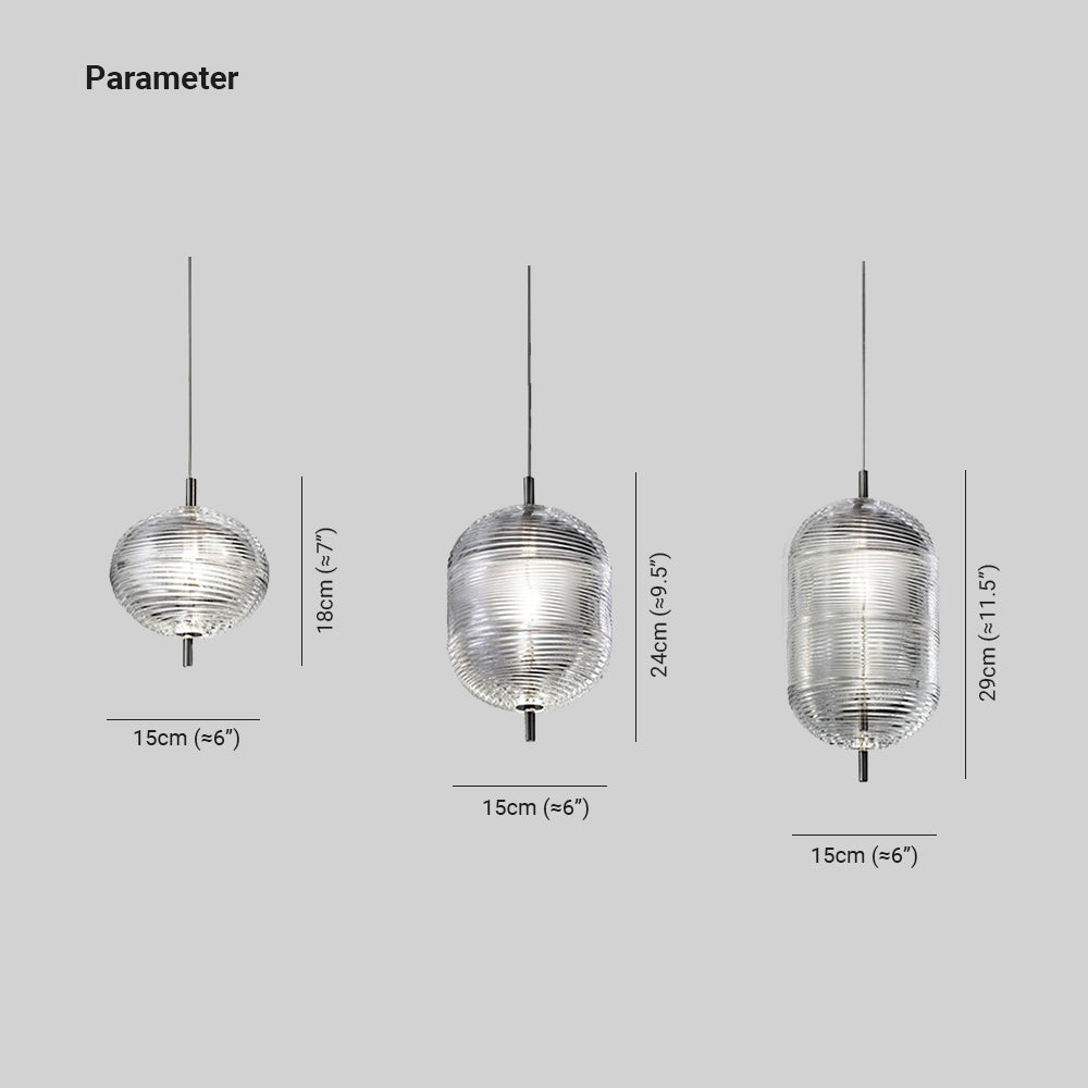 Woldeneth Glass Pendant Light-Moonnatur