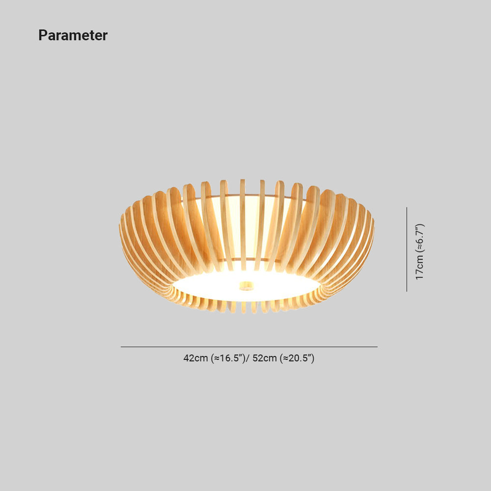 Harvenley Acrylic Ceiling Light-Moonnatur