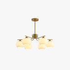 Lindelis Glass Chandelier-Moonnatur