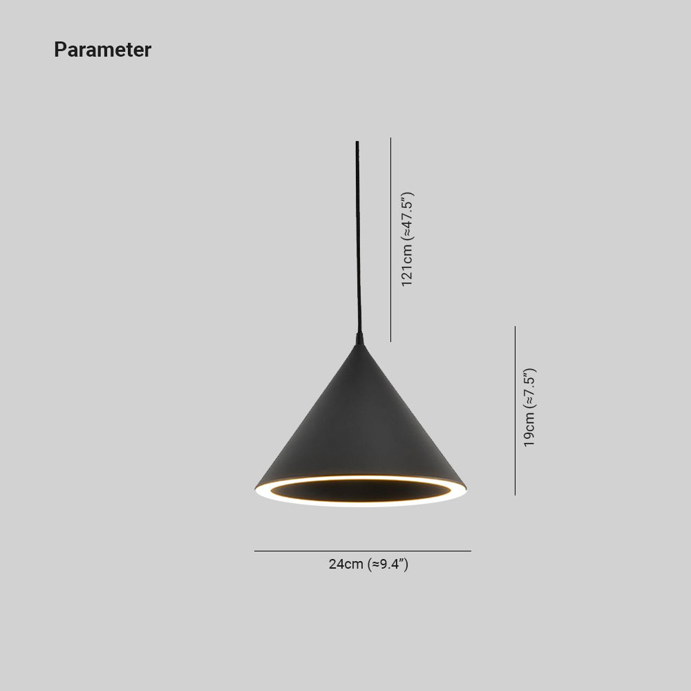 Enverwood Acrylic Pendant Light-Moonnatur