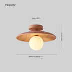 Larenara Wood Ceiling Light-Moonnatur
