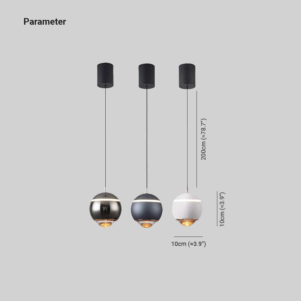 Envermere Acrylic Pendant Light-Moonnatur