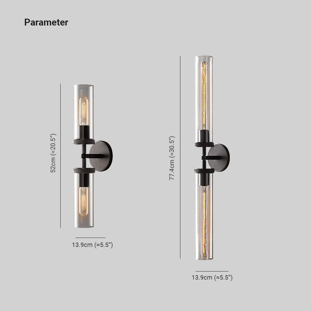 Faldenford Glass Wall Light-Moonnatur