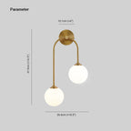 Lovenoria Glass Wall Light-Moonnatur