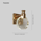 Kilveniel Crystal Wall Light-Moonnatur