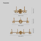Gildenden Metal Wall Light-Moonnatur