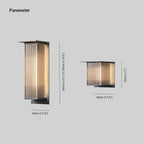 Veyrenwren Acrylic Wall Light-Moonnatur