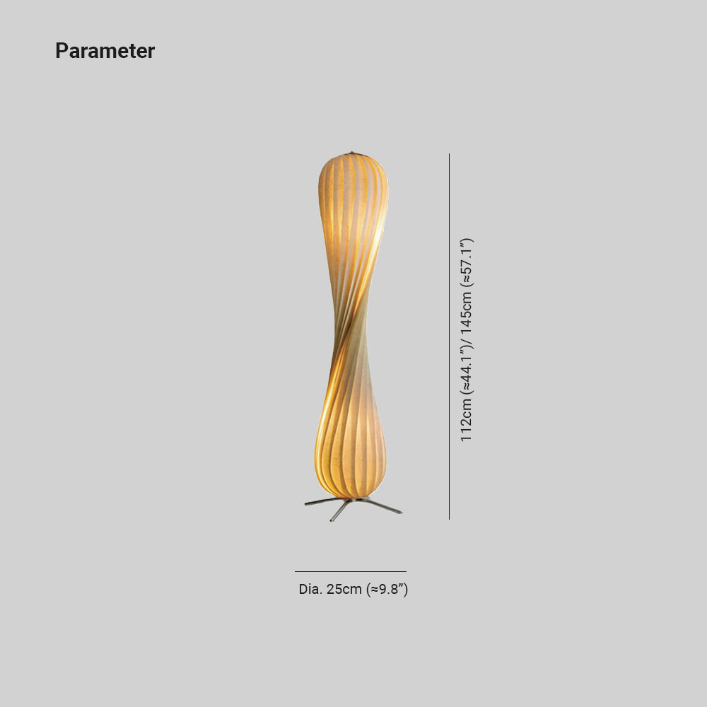 Faldenhaven Wood Floor Lamp-Moonnatur