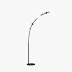 Quenelenora Glass Floor Lamp-Moonnatur