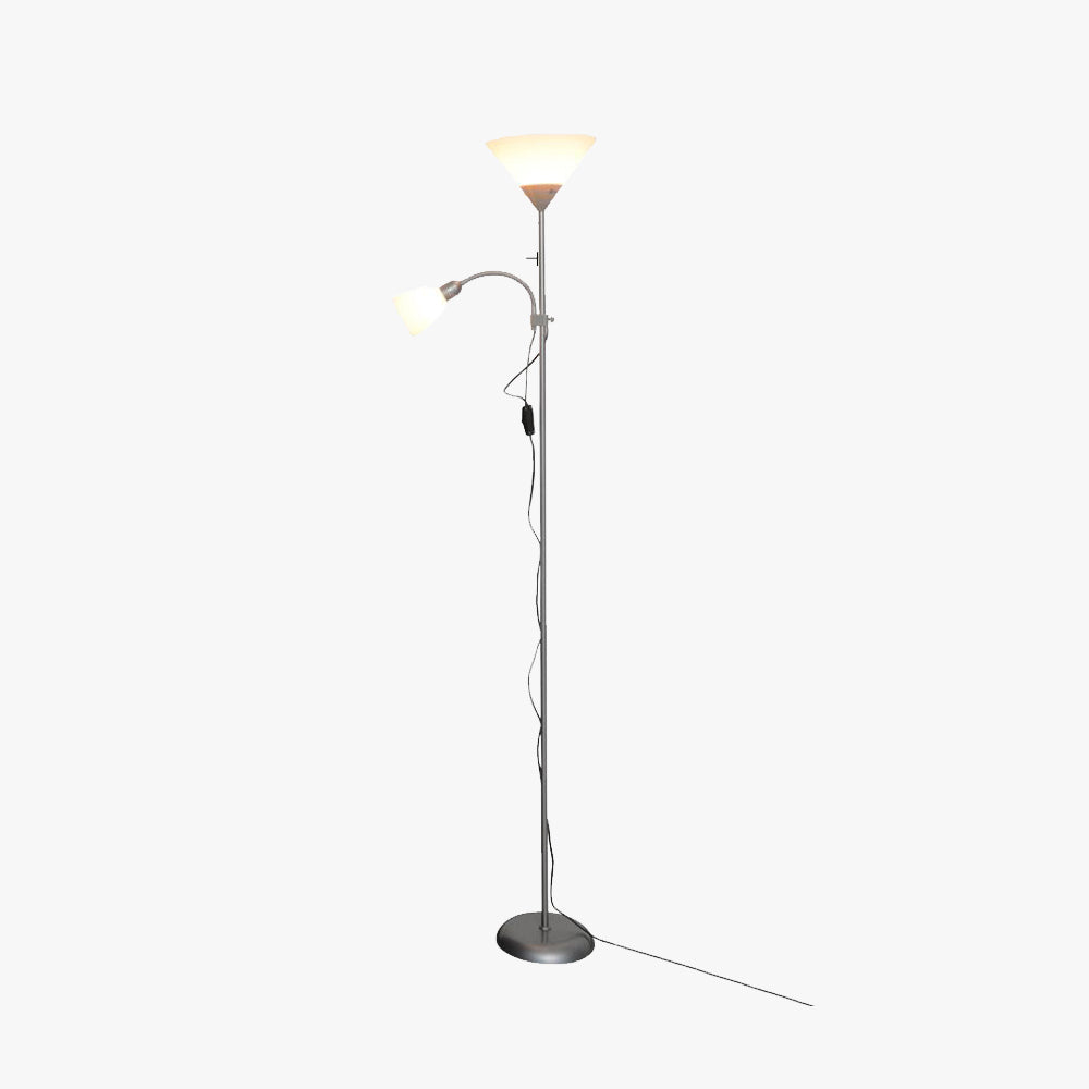 Nethenaelle Plastic Floor Lamp-Moonnatur