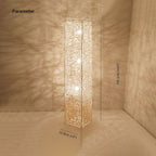 Torrendale Rattan Floor Lamp-Moonnatur