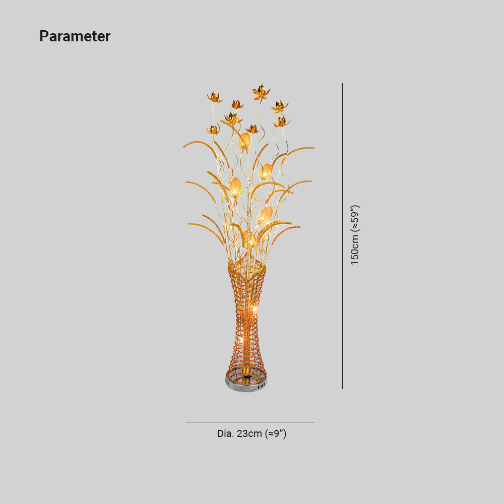 Orenvale Metal Floor Lamp-Moonnatur