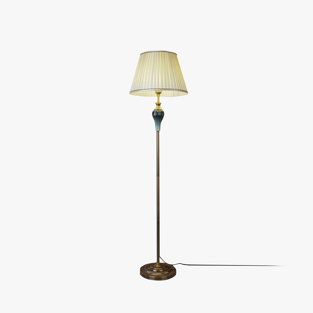 Merrenelis Fabric Floor Lamp-Moonnatur