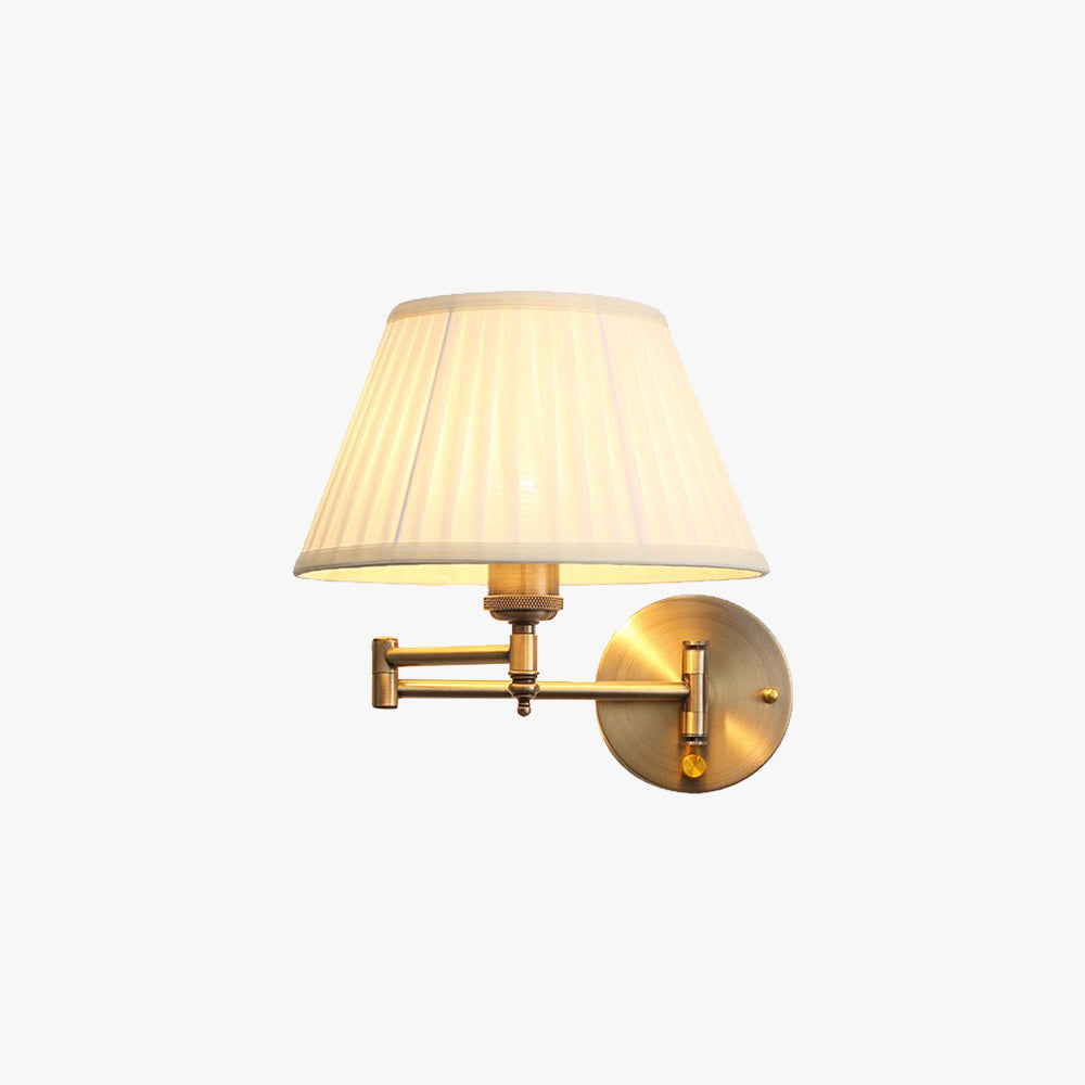 Cindeleris Fabric Wall Light-Moonnatur