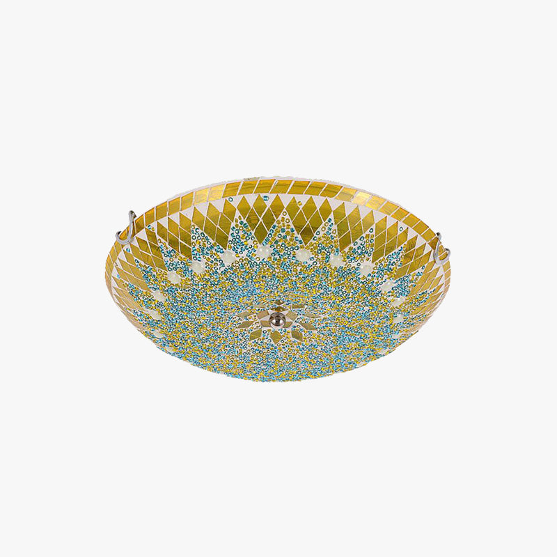 Kilvenina Glass Ceiling Light-Moonnatur