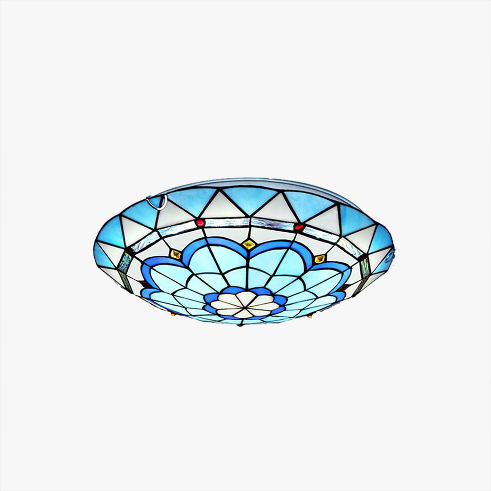 Farnelheath Glass Ceiling Light-Moonnatur