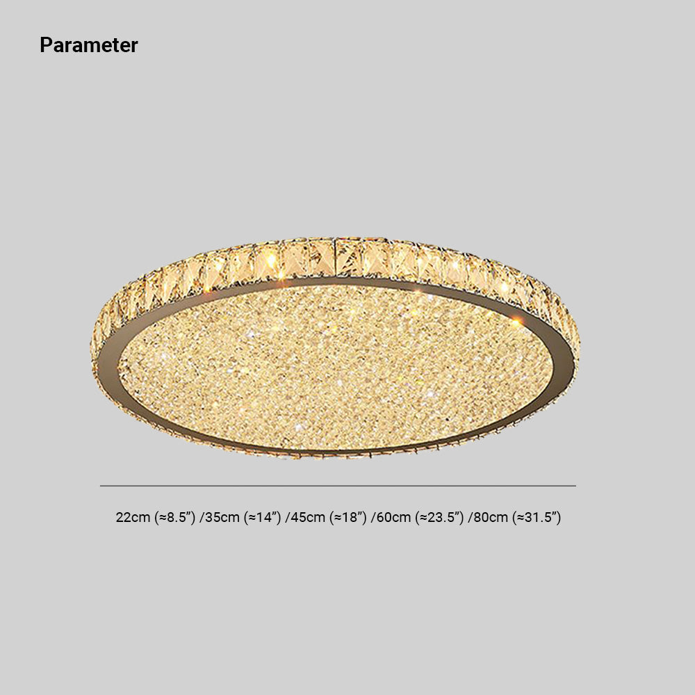 Eliza Luxury Crystal Ceiling Light - Neutralighting