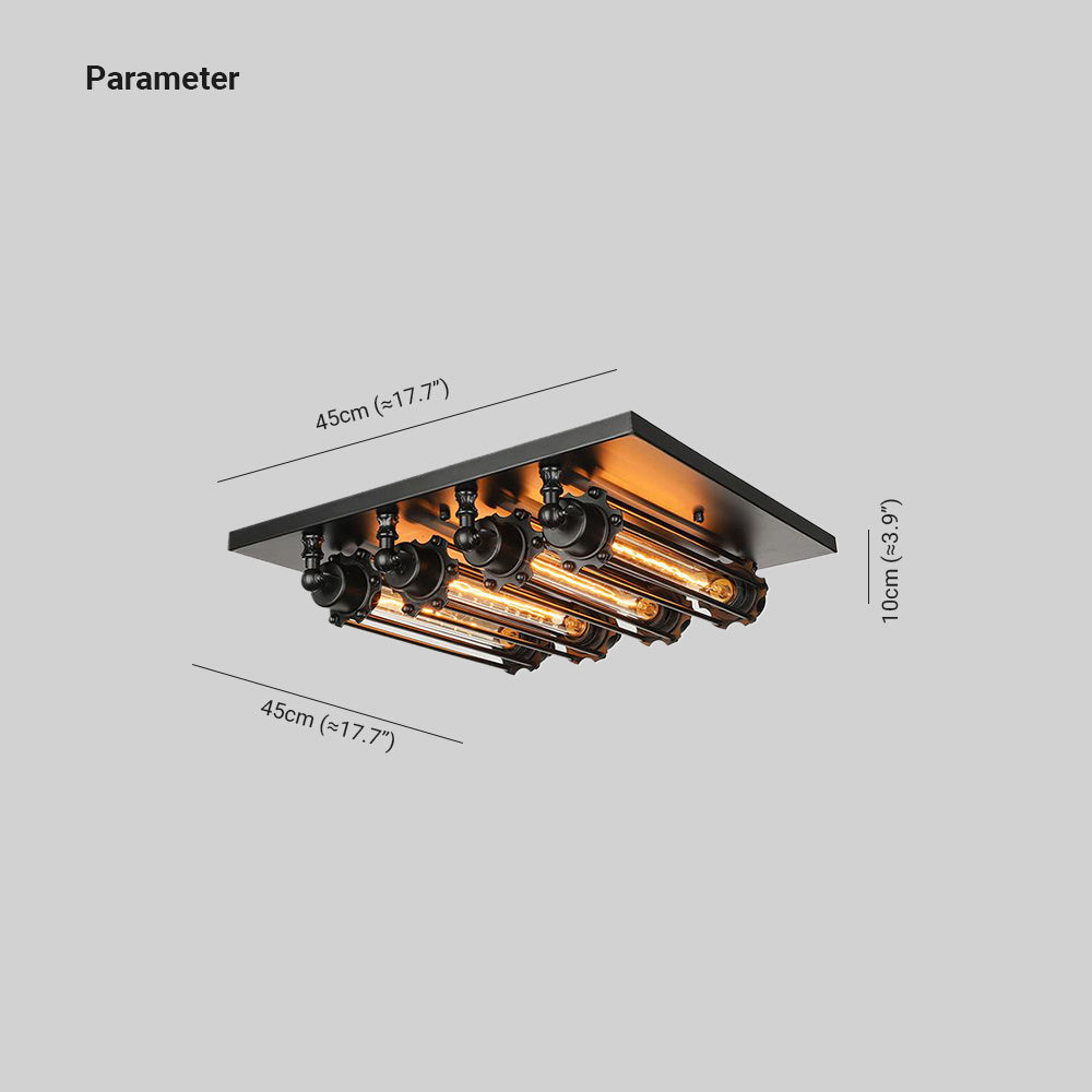 Cardelenis Metal Ceiling Light-Moonnatur
