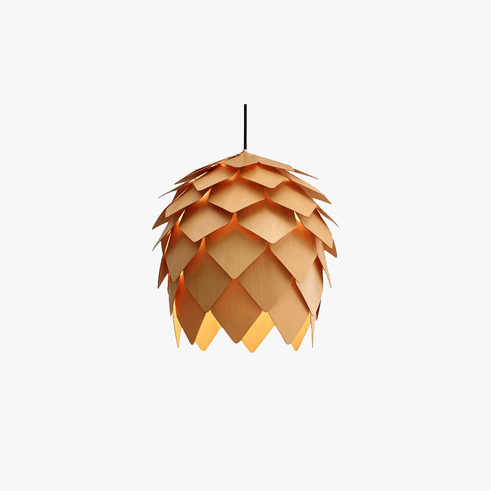 Darnelaelle Wood Pendant Light-Moonnatur