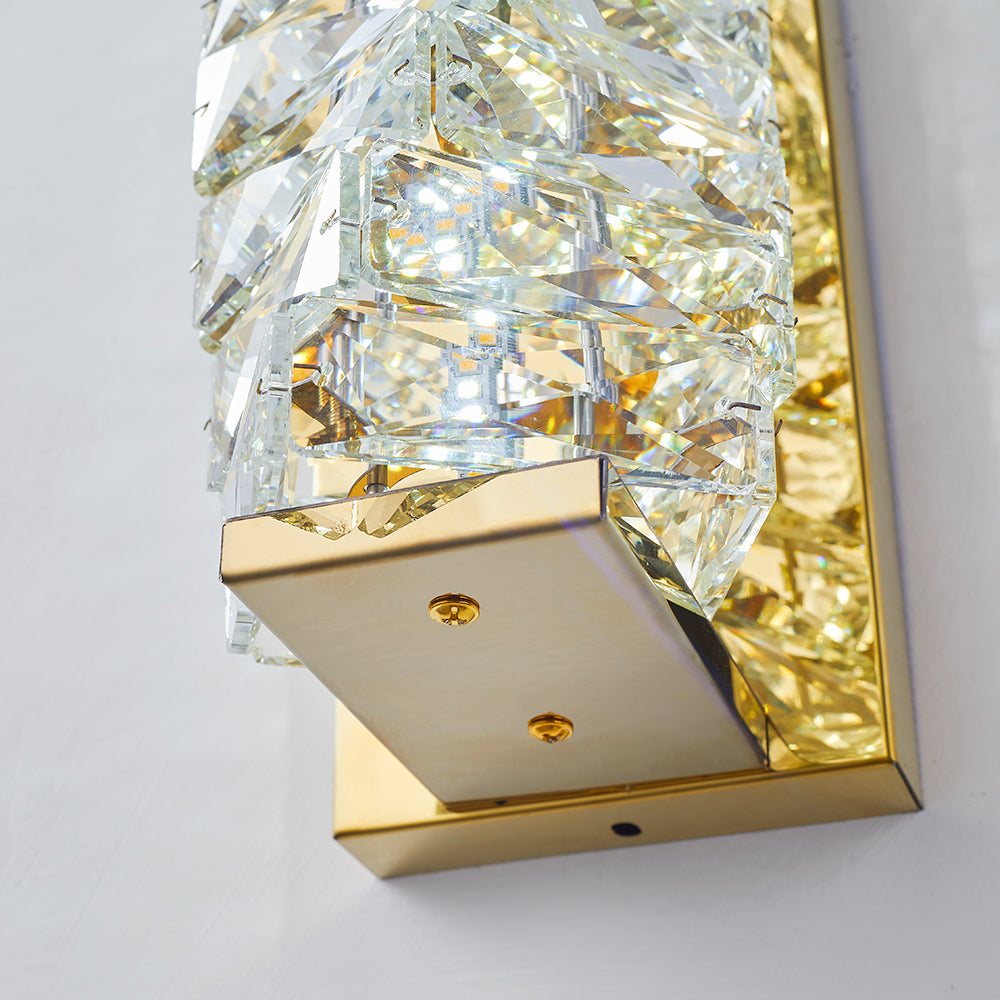 Lindelorie Crystal Wall Light-Moonnatur