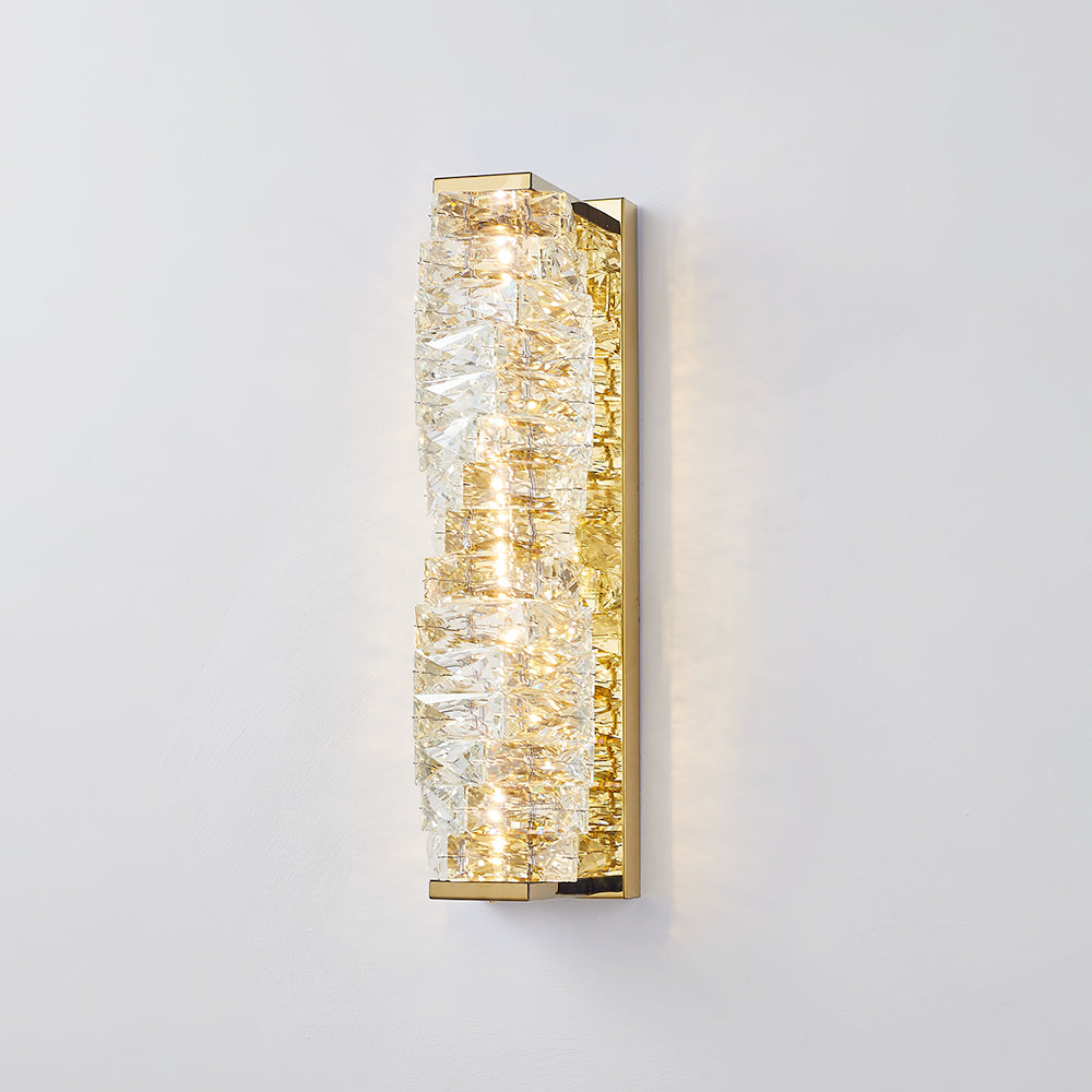 Lindelorie Crystal Wall Light-Moonnatur