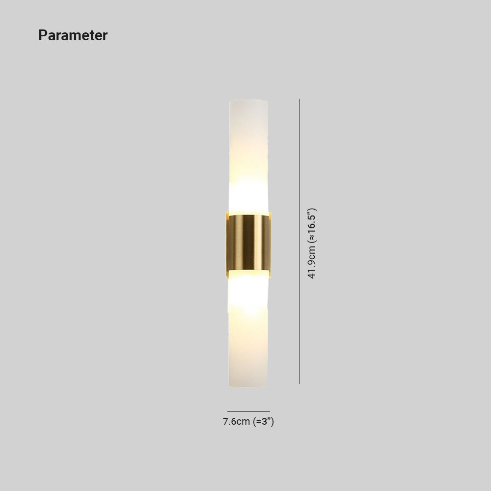 Ferrowfield Glass Wall Light-Moonnatur