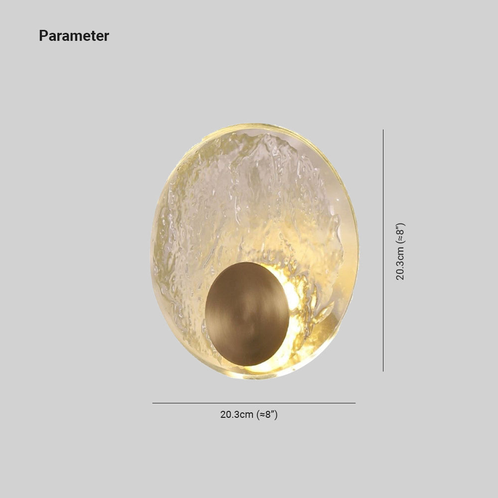 Lathenoria Crystal Wall Light-Moonnatur