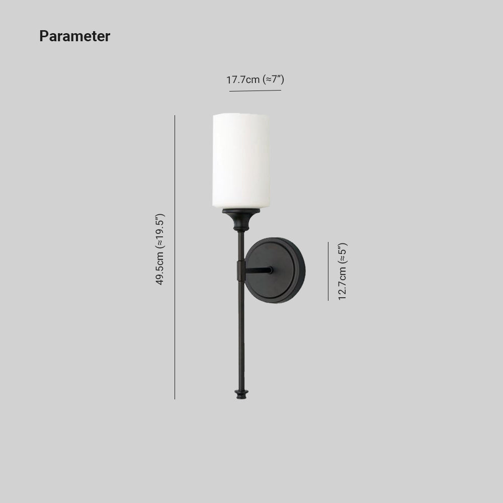 Fendelheath Glass Wall Light-Moonnatur