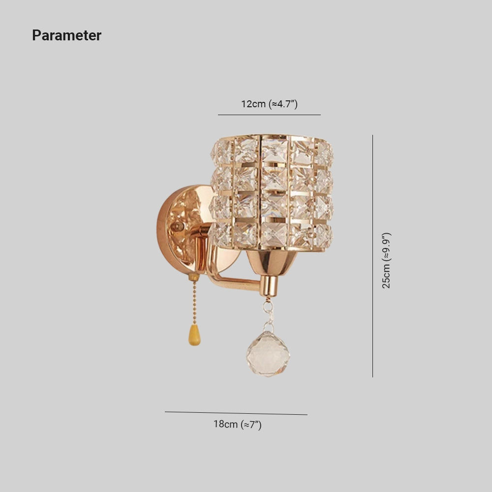 Larenonna Metal Wall Light-Moonnatur