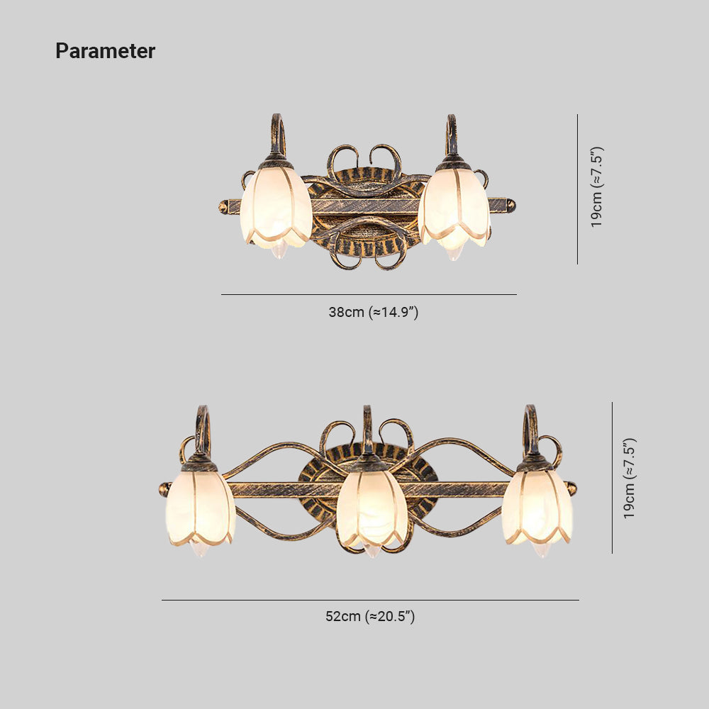 Cindelaelle Glass Wall Light-Moonnatur