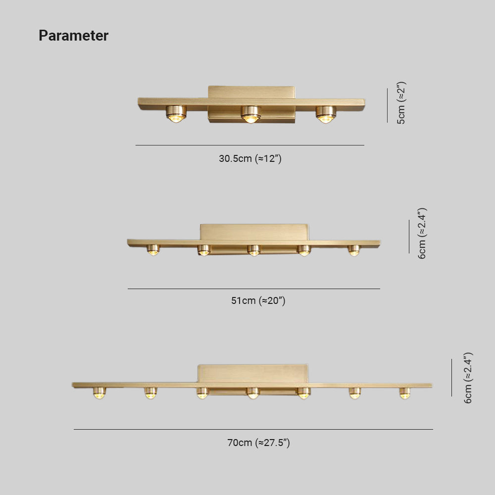 Asheneth Acrylic Wall Light-Moonnatur