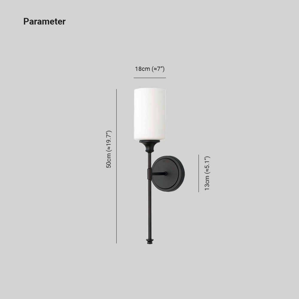Fenrenfield Glass Wall Light-Moonnatur