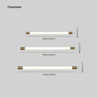Wilveneth Acrylic Wall Light-Moonnatur