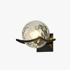 Garnelfield Glass Wall Light-Moonnatur
