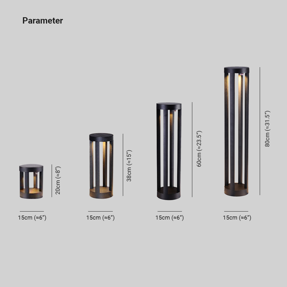 Denelwell Metal Outdoor Light-Moonnatur
