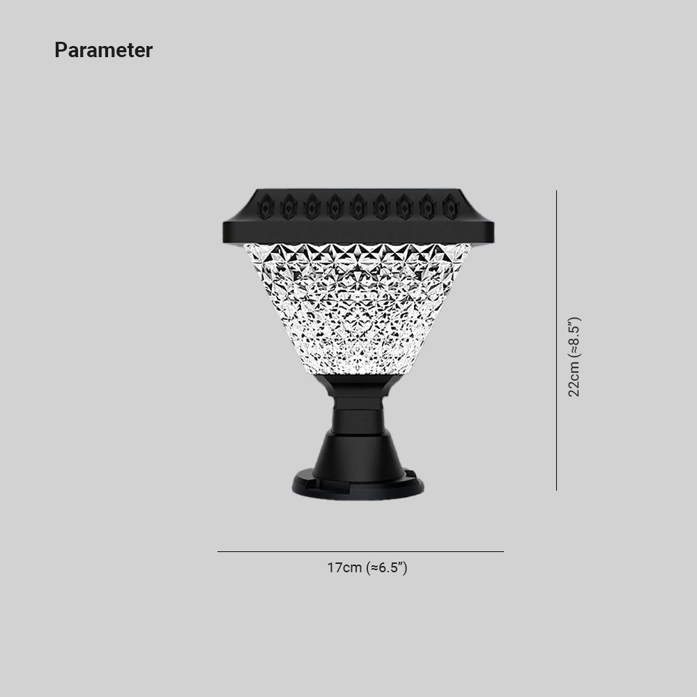 Wenreleth Acrylic Pillar Light-Moonnatur