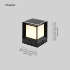 Morrelaelle Metal Pillar Light-Moonnatur