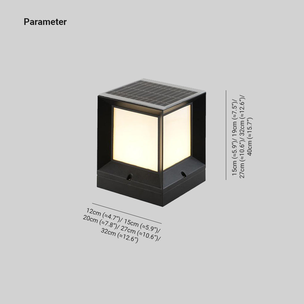 Morrelaelle Metal Pillar Light-Moonnatur