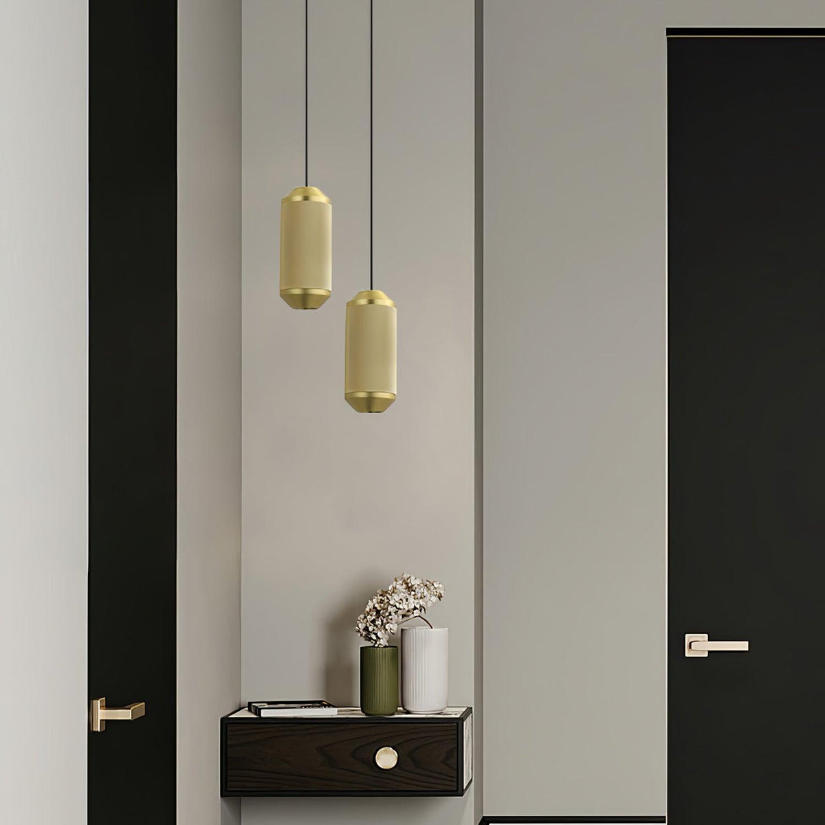 Norrelwren Aluminium Pendant Light-Moonnatur