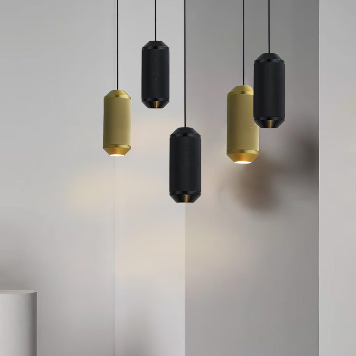 Norrelwren Aluminium Pendant Light-Moonnatur