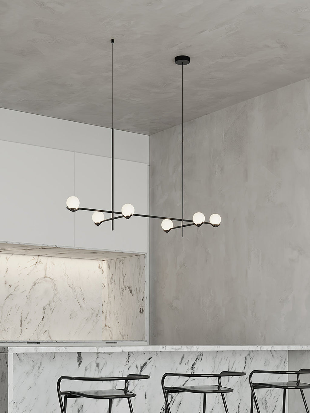 Fennena Glass Pendant Light-Moonnatur