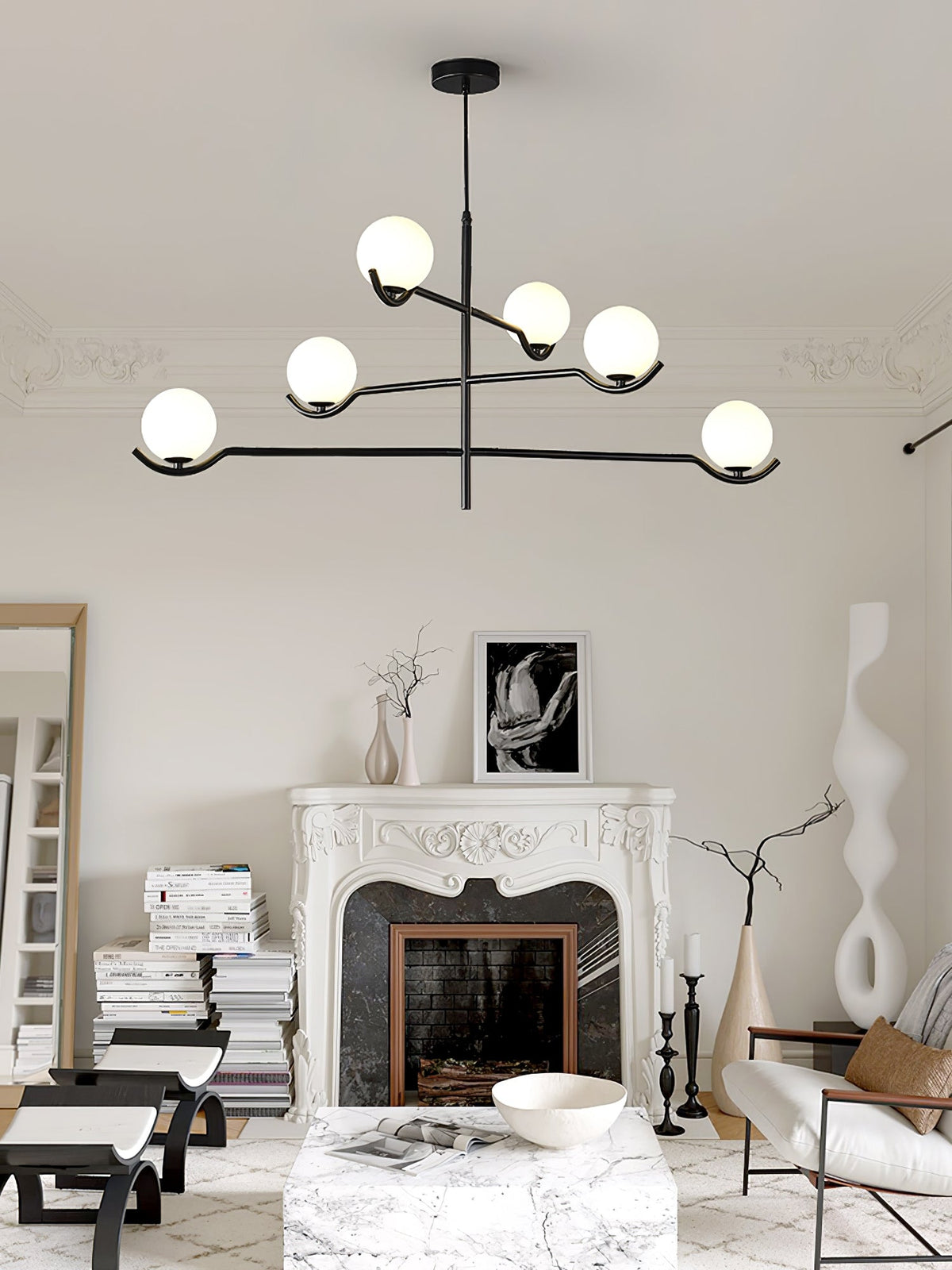 Fennena Glass Pendant Light-Moonnatur