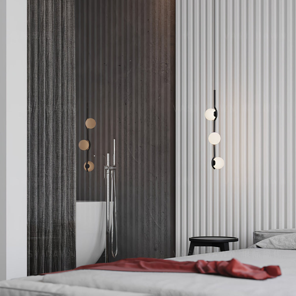 Fennena Glass Pendant Light-Moonnatur
